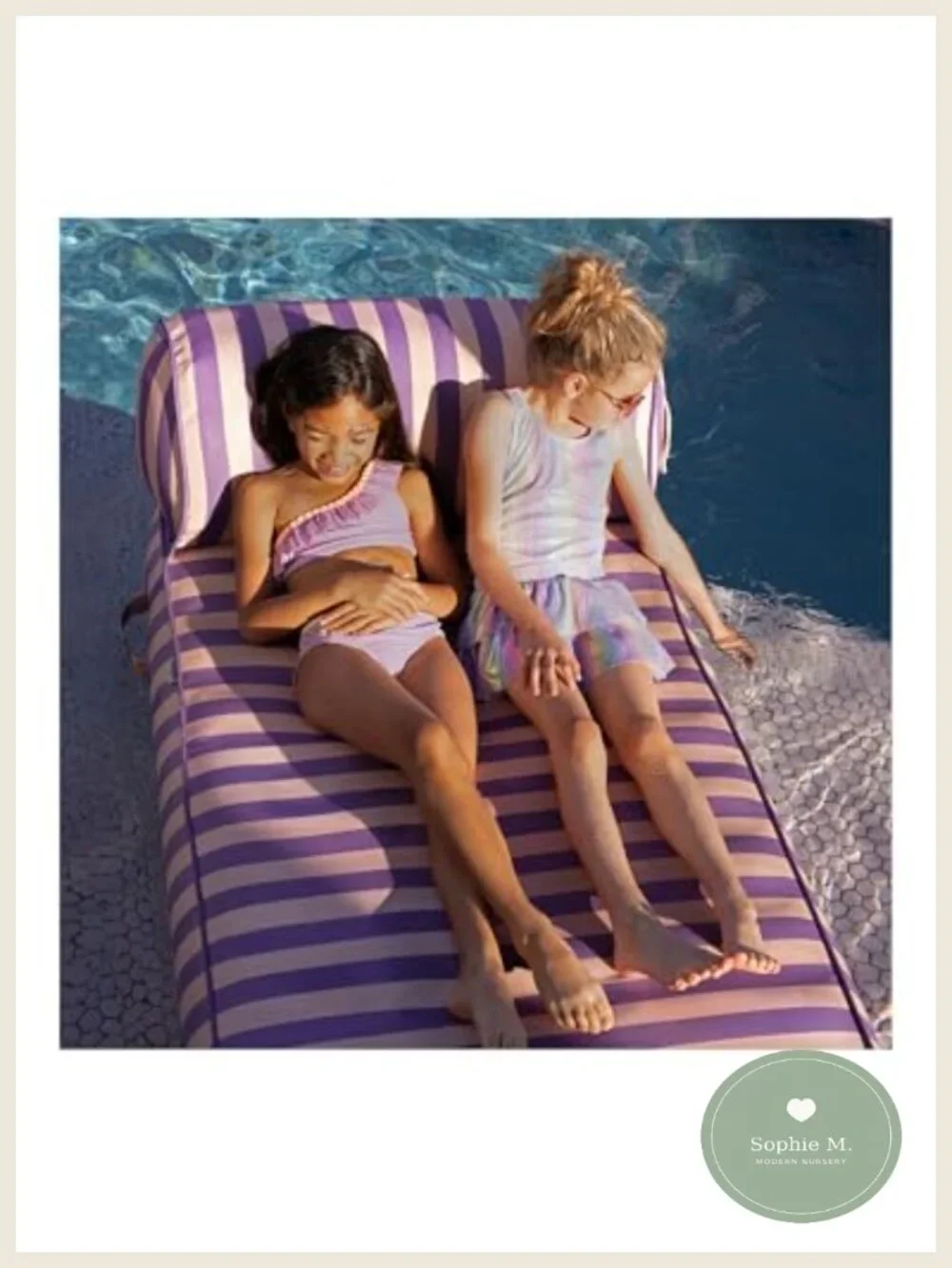 Girls One-Piece Swimsuit Sleeveless Pull-On Competitive Swimwear